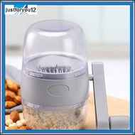 [JTFY] Portable Manual Nut Chopper & Garlic Press: Versatile Kitchen Tool for Easy