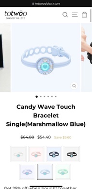 ❣️99%新❣️Totwoo 智能感應手帶