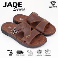 Gueva Jade Series Men's Sandals Casual Adult Slides Modern Style Slides Flexible Slip On Men