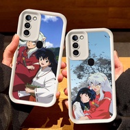 White Casing for Infinix HOT Smart 5 10 8 12 11 6 Play Plus S97 InuYasha