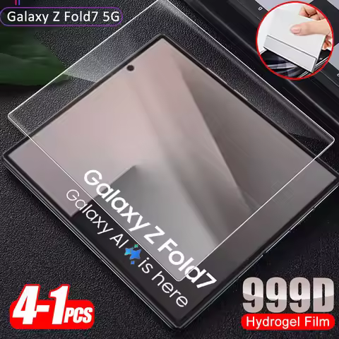 1-4Pcs Front Hydrogel Film For Samsung Galaxy Z Fold7 5G Inner Screen Protector for Samsung ZFold7 Z