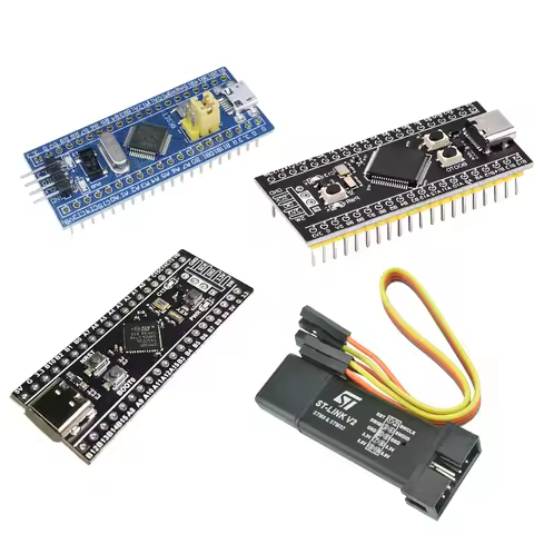 STM32F103C8T6 CH32F103C8T6 ARM STM32 Minimum System Development Board STM32F401 STM32F411 + ST-LINK 