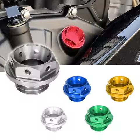 Motorcycle Engine Oil Filler Screw Cover Crankcase Cap Fuel Gas Plug For HONDA X-ADV 750 Super Cub 1