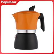 Woeuri Colorful Moka Pot Traditional Coffee Maker Portable Italian Moka Pot Espresso Coffee Maker fo