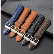 22mm Men's Genuine Leather Strap for Fossil FS5061 FS5237 ME3052 Watch Strap