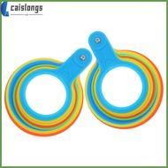 🐱 2PCS Plastic Fruit Sorting Circles for Starters