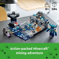 LEGO Minecraft The Deep Dark Battle Set, 21246 Biome Adventure Toy