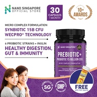 Prebiotic with Probiotic [15 Billion CFU] - Supports Gut Health, Healthy Aging &amp; Immunity