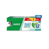 Darlie Double Action Fresh Protect Fresh Mint Value 2 Pack (180g x 2)