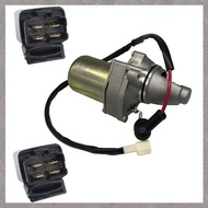 (VCBZ) Motor & Relay for ATV LT80 Quadsport 1987-2006 ATV KFX80 2003-2006 31100-40B01 31100-40B00 Re