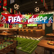 2026 Meijiamo World Cup Layout Strip Body Lottery Ticket Shop Material Hanging Flag Racing Lottery P