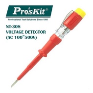 Pro'sKit NT-308 Voltage Detector AC/DC 100-500V with Insulated Screwdriver Shaft