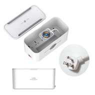 กล่องเก็บสายแบบจัดระเบียบพร้อมแผงควบคุมห้าช่องจ่ายไฟแบบไร้สายสำหรับโทรศัพท์มือถือจาก LDNIO ช่องเสียบ