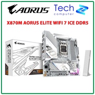 Mainboard Gigabyte X870M AORUS ELITE WIFI 7 ICE DDR5 AM5 mATX Genuine