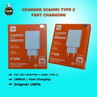 ORIGINAL XIAOMI USB TYPE C 18W FAST CHARGING CHARGER
