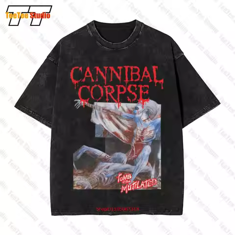 Cannibal Corpse- Tomb Of The Mutilated Vintage Oversized T-Shirt HMR5