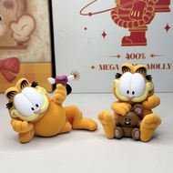 Garfield Perfect Holiday Vacation Flocking Big Movie Blind Box Doll Ornaments Trend Peripheral Toys 
