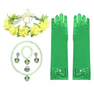 ZZOOI Disney Princess Children Frozen Anna Cosplay Costume Girls Birthday Carnival Party Dress up Cl