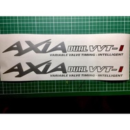 🔥Sticker Custom Pintu PERODUA AXIA DUAL VVT-I🔥