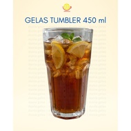 450 Tumbler Glass ML 450 Glass Glass/ ML Warung Glass/ Drinking Glass/