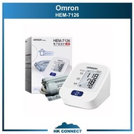 ＊全場買滿兩件免運費＊ OMRON 歐姆龍 HEM-7126 上臂式電子血壓計 <平行進口>