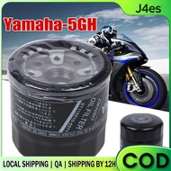 Motorcycle Oil Filter For Yamaha R25 XJ6 R6 MT07 MT09 R1 R3 Durable Engine Replacement Parts