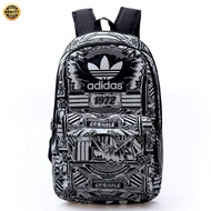 New VN Adidas Backpack 1972 in white and black [a862] J:'v .' vq