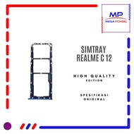 HITAM Sim Tray Realme C11 / Realme C12 / Realme C15 - Black