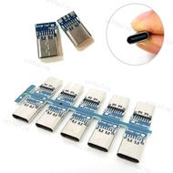 USB 3.1 Type C female Connector 4 Pin Test PCB Board Adapter 4P Connector Socket For Data Line Wire Cable Transfer usb-c  SGH2