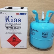R32 Gas Air Conditioning gas 3KG Aircond Air Conditioning Ready Stock