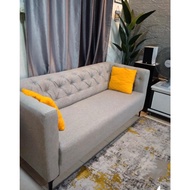 Sofa 3 seater Fabric Sofa Grey Colour Sofa 2 Seater