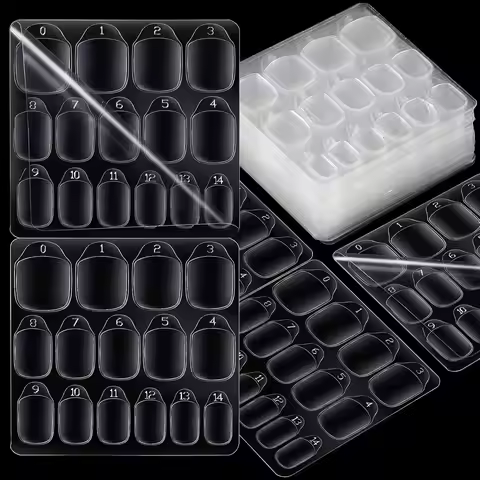 15 Sizes of Press on Nail Adhesive Tabs Nail Stickers for Press Nails Glue Stickers Press on Nail St