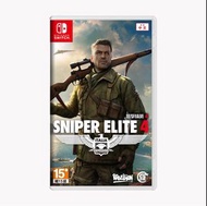 港版  狙擊之神4 ／Sniper Elite 4  Switch Game