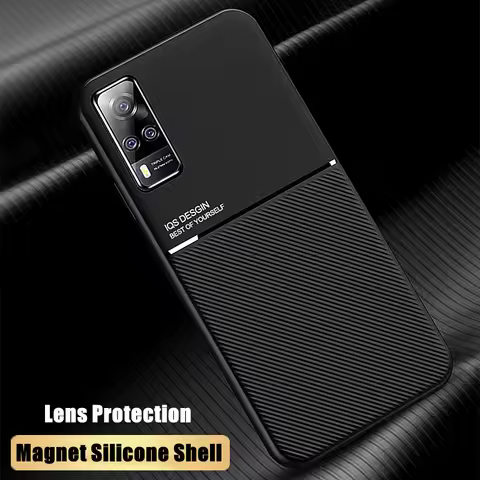 Magnet Case For ViVo Y31 Y53S Y51 Y20 Y20S Y11S Y12S Y11 Y12 Y15 Y17 V17 NEO V20 V21 V21e Y50 Y30 Sh
