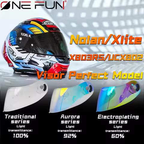 X803 Visor for NOLAN X803RS X802RR X702 X661 X803 Full Face Motorcycle Helmet Shield Casque Moto Rep