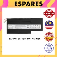 LAPTOP Battery for MSI BTY-M6K MS-16R1 MS-17F2 MS-17B7 MS-17F3 MS-17B4 MS-16R3 MS-17F1 MS-16W1
