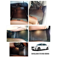 Car Floor Mats Benz E-CLASS W212 Eva Rubber Buttons 5-6 Mm (Smooth Area + Velcro)