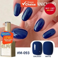 Spring 2025 Nail Trends: 15ml Bright Volcanic Mud Blue Nail Gel, Semi-permanent, Uv Led for Diy Art 