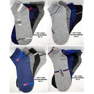 【 READY STOCK 】( 1 SET 3 PAIR ) ( COLOUR RANDOM ) Man Cotton Socks Stocking