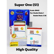 HP Battery Xiaomi Redmi Note 1 BM42 Note 3G BM 42 Ori DOUBLE POWER S1 HP Battery