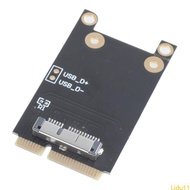 Lidu11 BCM94331CD BCM94360CD to Mini PCI-E Adapter Card WiFi Converter Cards Replacement Laptop Acce