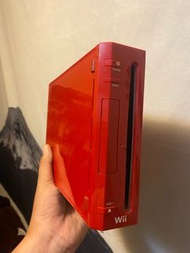 二手市面稀少復古Wii RVL-001(TWN) 25周年紀念版紅色主機