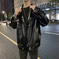 jaket jaket motor waterproof Jaket kulit belia, jaket lelaki, jaket kulit pendek, musim luruh dan mu