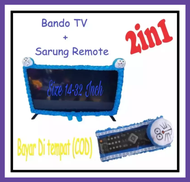 Promo Bando TV LED 24 inch - 32 inch + Sarung Remot Bisa COD