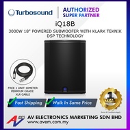 Turbosound iQ18B 3000W 18 inch Powered Subwoofer with DSP