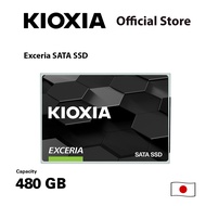 KIOXIA Exceria SATA SSD 480GB - High-Speed Internal Storage with 2.5-Inch Form Factor Shock-Resistan