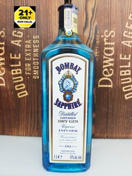 Gordons Gin 1L / Bombay Sapphire Gin 1L Original Ready Stock