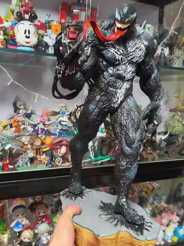Hot Toys 30cm Character Venom Pvc Action Figures Gk Statue Model Trendy Toys Desktop Ornament Boys S