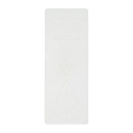 【Clesign】COCO Pro Yoga Mat 瑜珈墊 4.5mm - Pure White （椰子殼纖維添加）_廠商直送