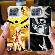 Case for OPPO A93 Reno 4F 4 Lite F17 Pro Soft A-87 Naruto Anime Cool